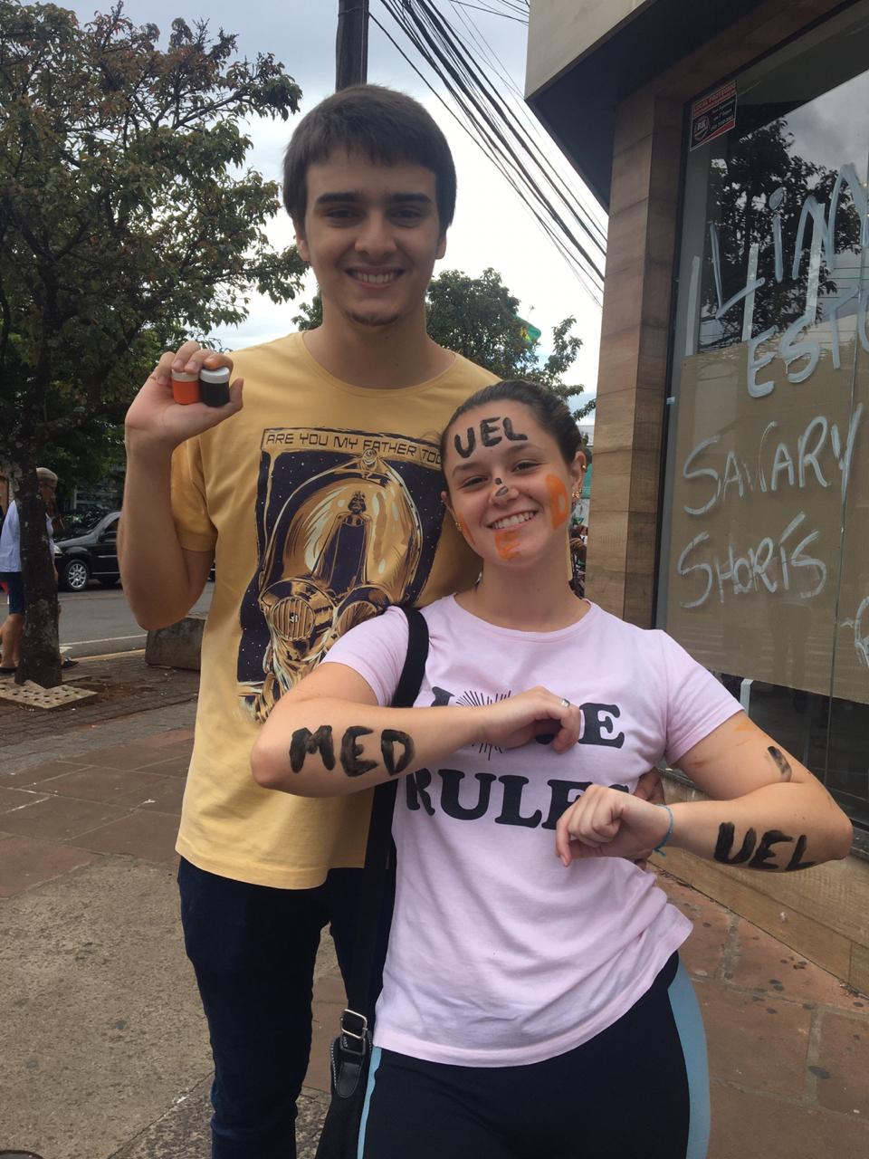 Renan e Giulia em 2020
